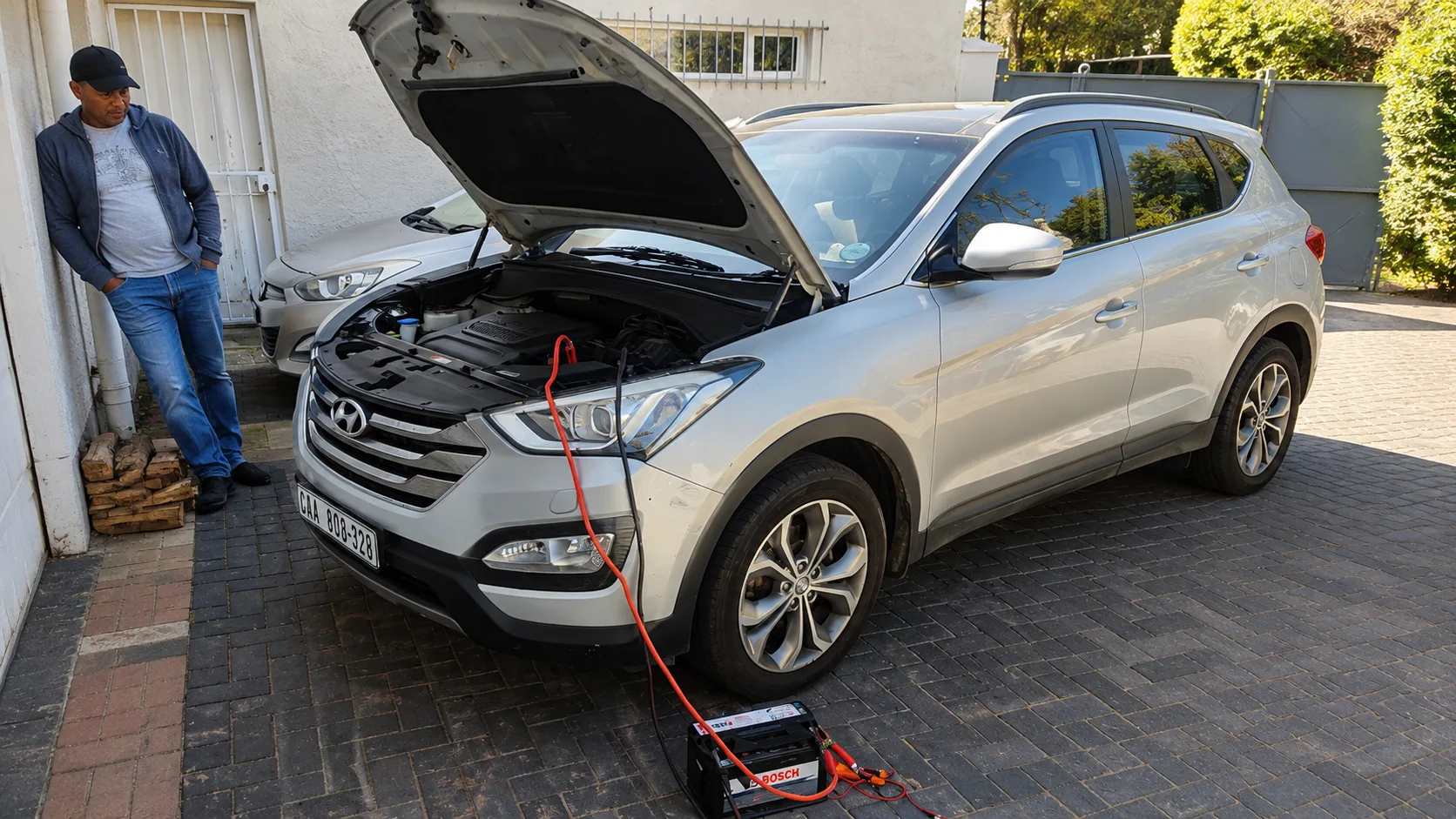 KCJ Batteries battery technician suv in Cape Town